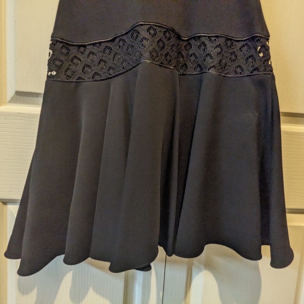 Cinq a Sept Concordia Little Black Dress Fit & Flare Size 2 NEW! - Picture 10 of 16